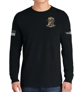20th JTAGS Long Sleeve 50-50 Blend Unisex Shirt. This shirt IS approved for PT