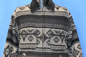 80s Woolrich Gray Geometric Zip Up Jacket Women's Medium