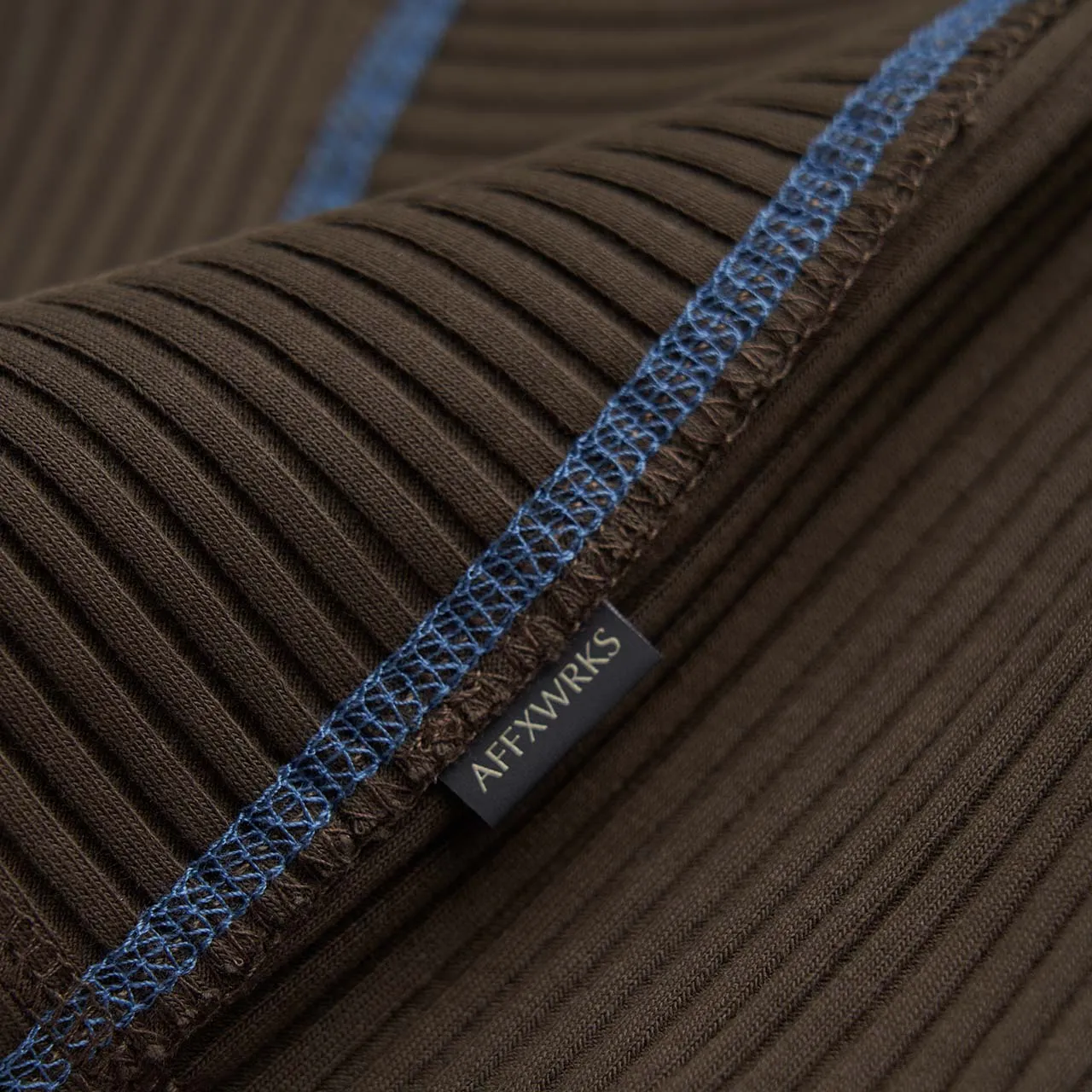 affxwrks gaiter scarf (brown)