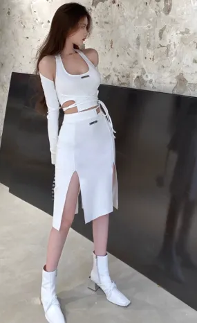 AGAM MIDI SKIRT