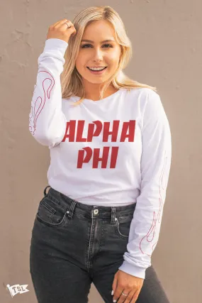Alpha Phi Fuego Long Sleeve