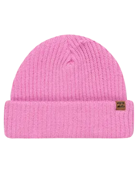 Alta Rib Beanie in Berry Pink