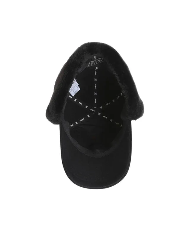 ANEW Wool Knit Ball Cap - Black