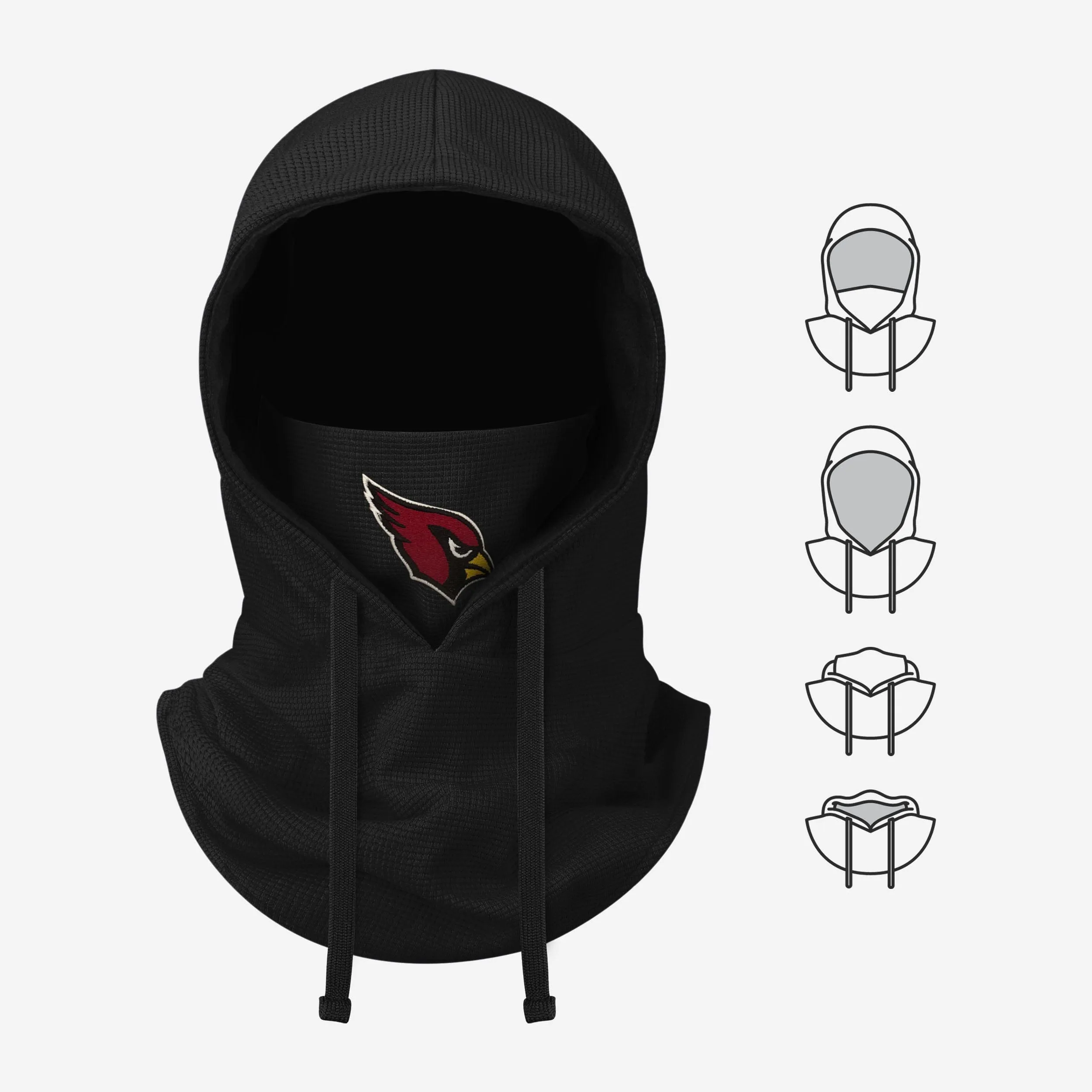 Arizona Cardinals Waffle Drawstring Hooded Gaiter