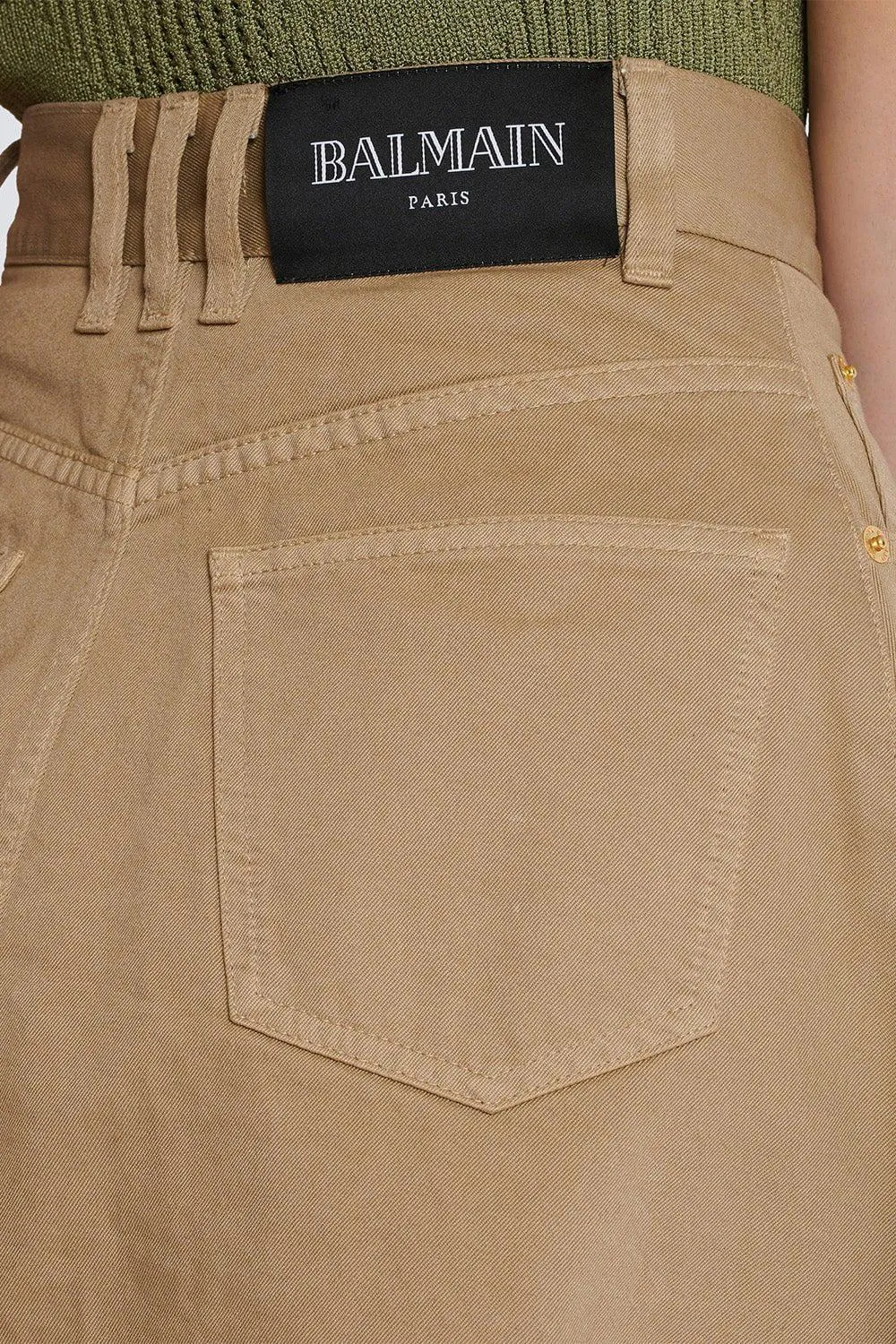 Asymetric Midi Skirt