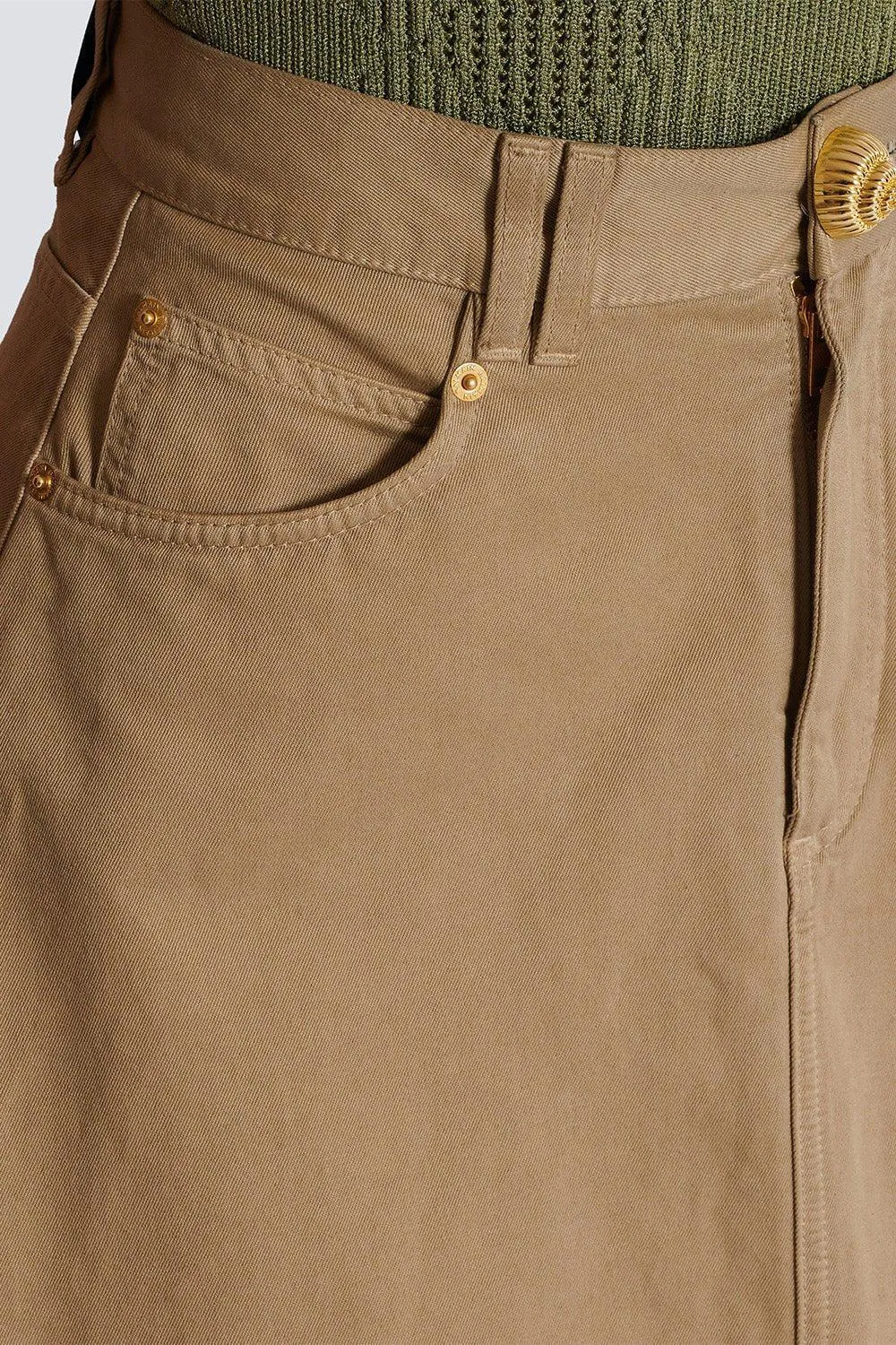 Asymetric Midi Skirt