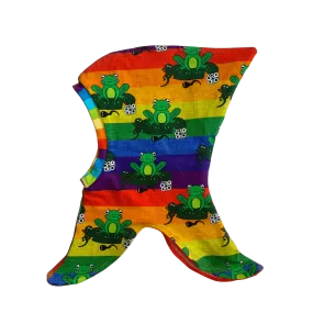 Balaclava - Rainbow Frogs - 9-18 Months