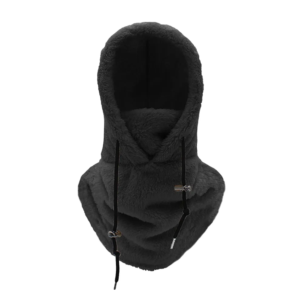 Balaclava Ski Mask Wind-Resistant Winter Face Mask Cycling  Warm Face Cover Hat Cap Black
