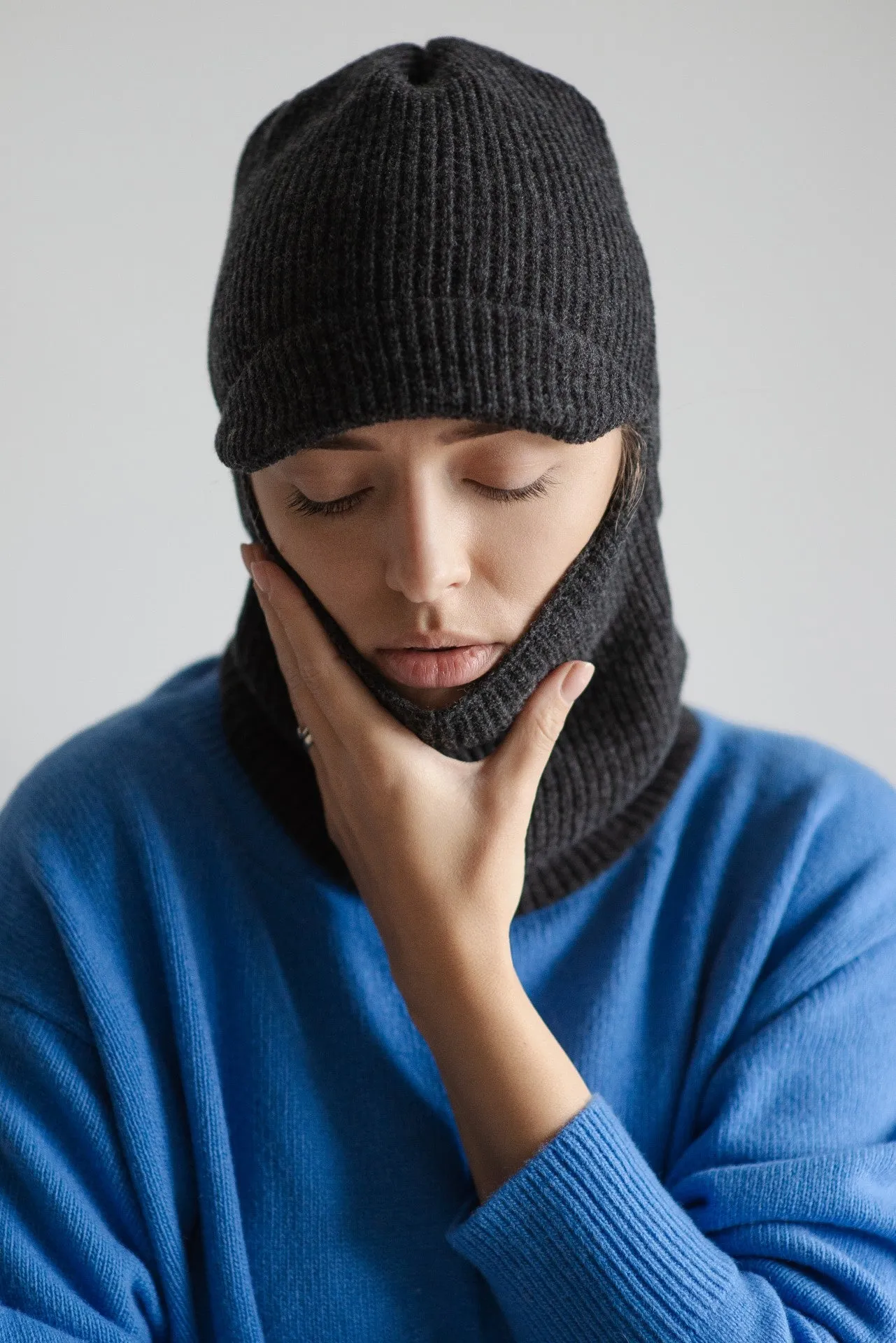Balaclava Wool - Graphite