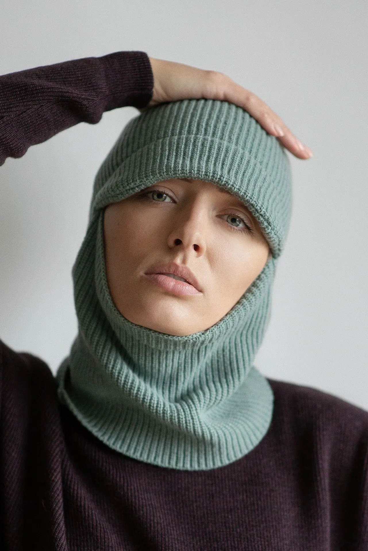 Balaclava Wool - Green