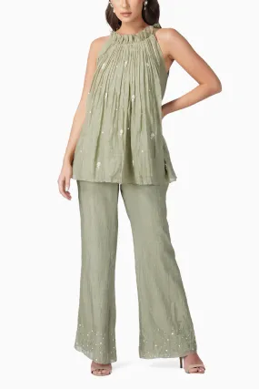 Baroque Work Mint Co-ord Set