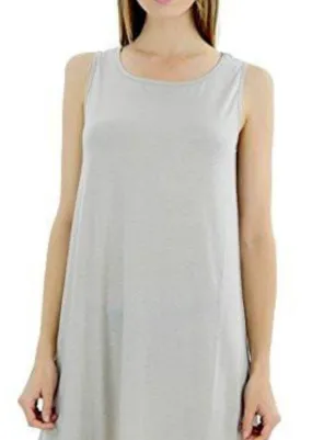 Basic Knit Tank Midi Length Full Slip Dress
