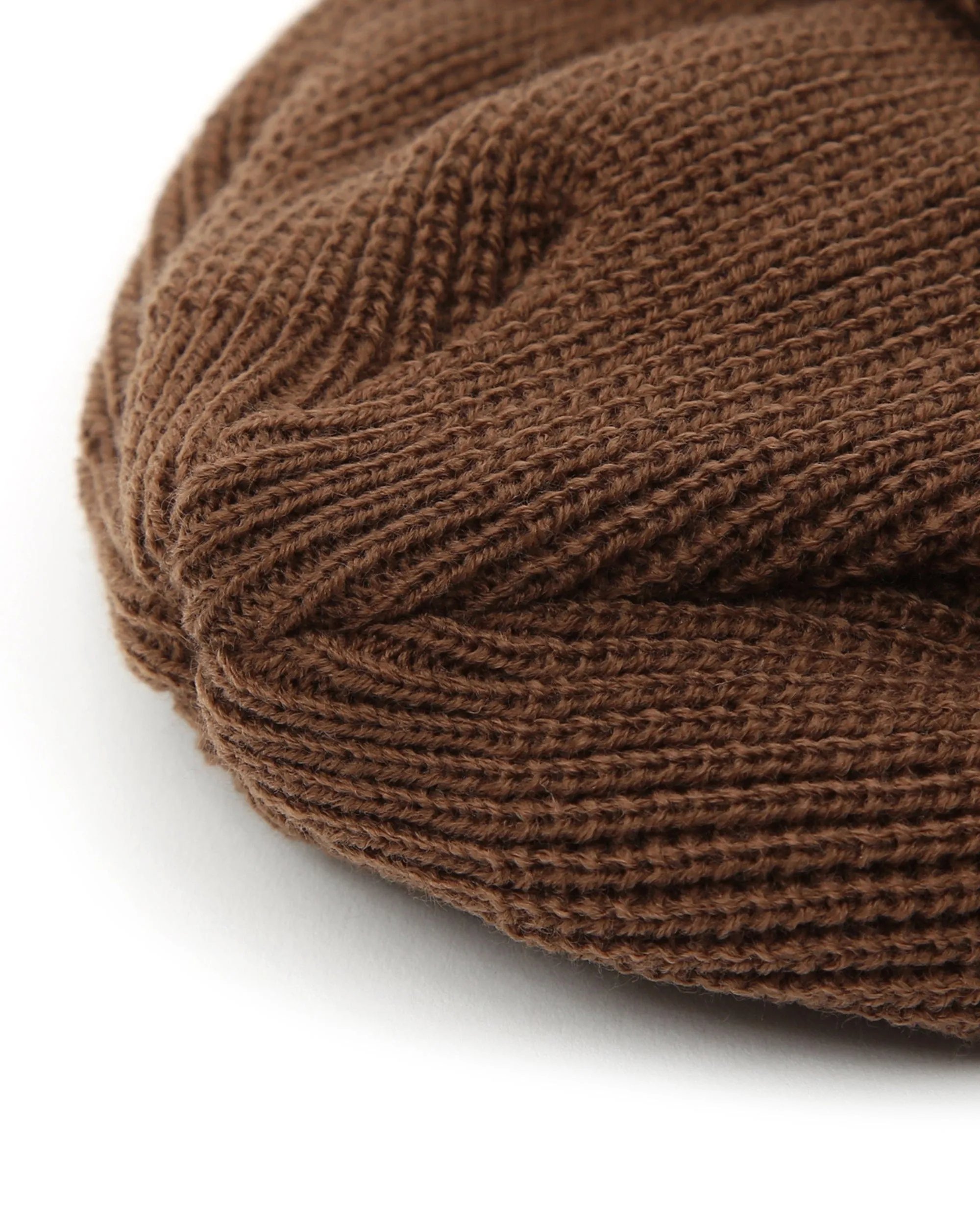 BEANIE / MARINE FIT / DOUBLE TAB / O BROWN
