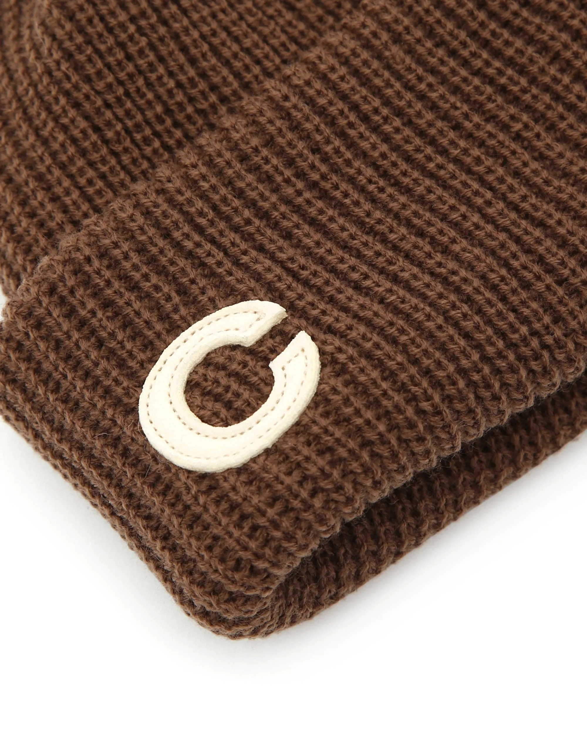 BEANIE / MARINE FIT / DOUBLE TAB / O BROWN