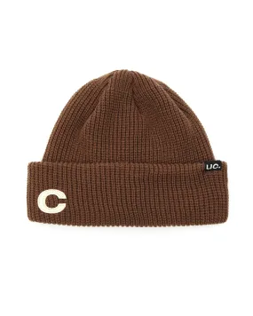 BEANIE / MARINE FIT / DOUBLE TAB / O BROWN