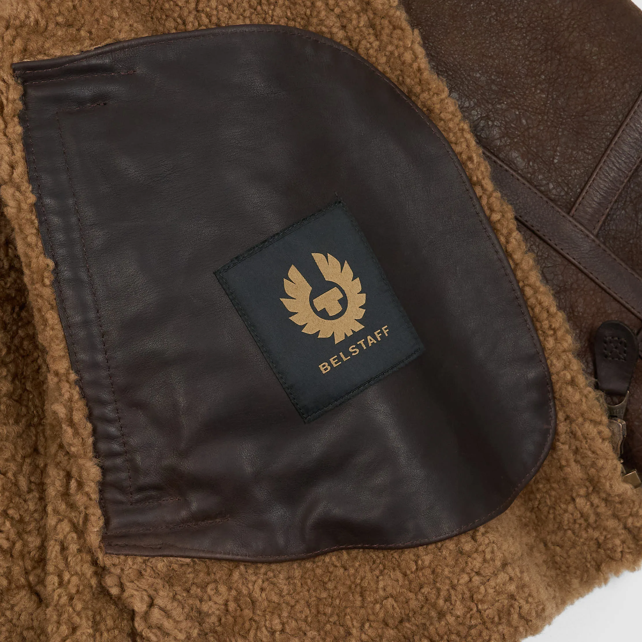 Belstaff Shearling Aviator Jacket