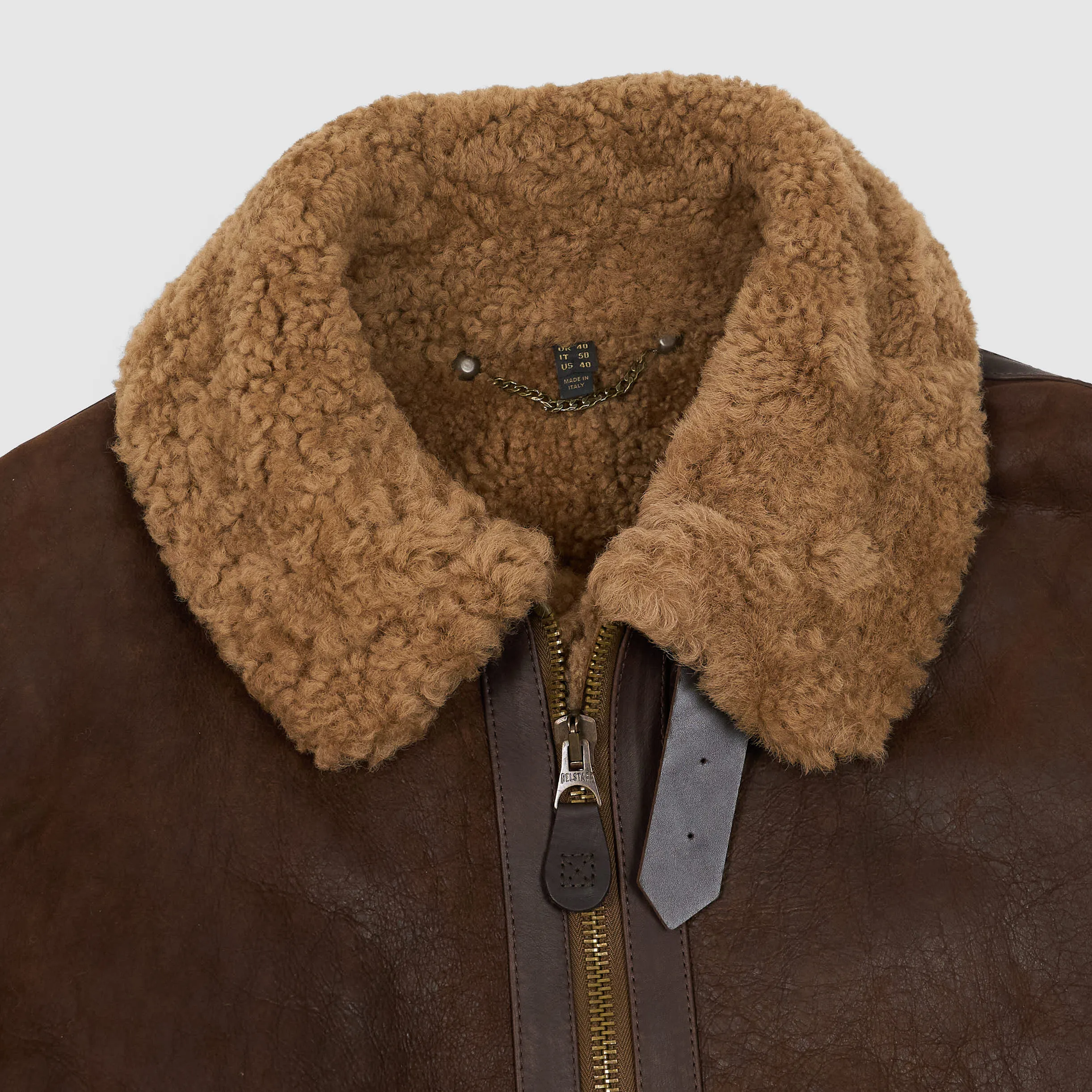 Belstaff Shearling Aviator Jacket