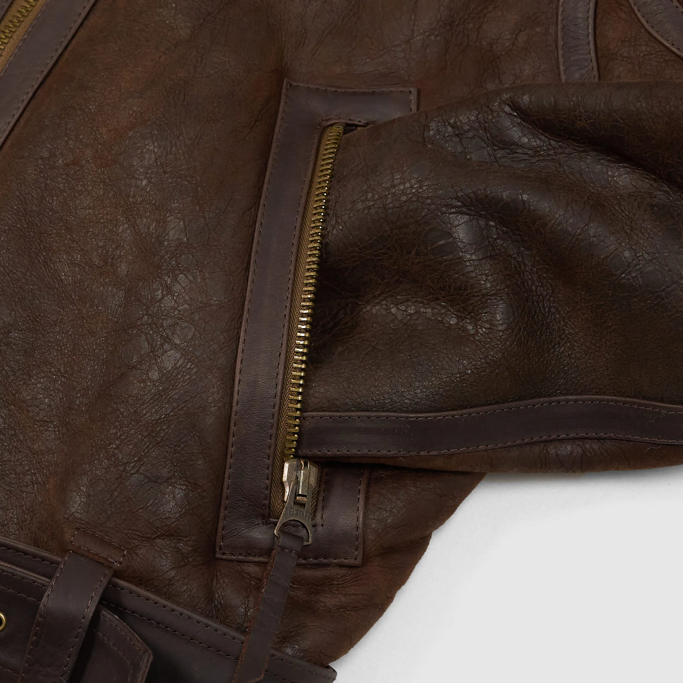 Belstaff Shearling Aviator Jacket