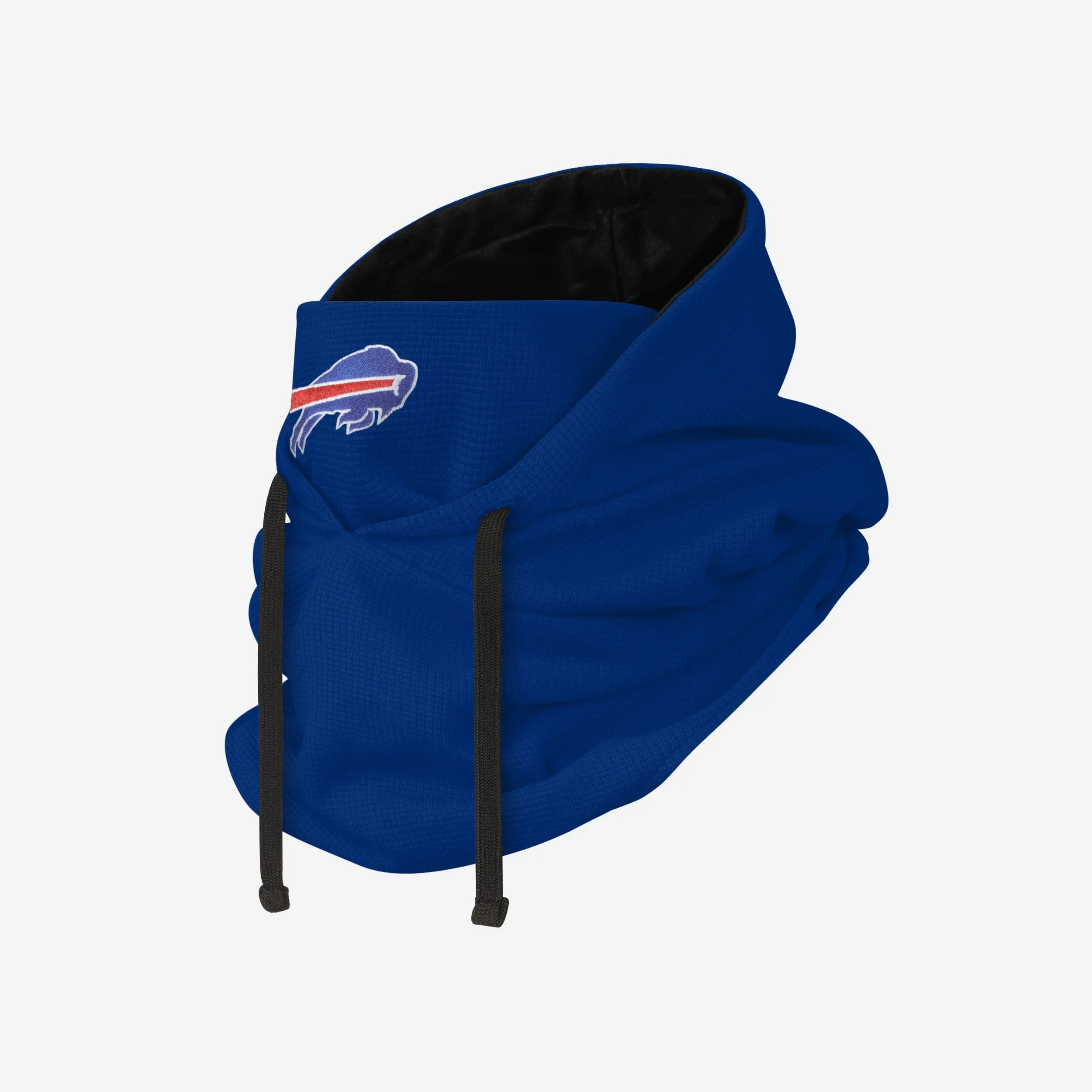 Buffalo Bills Waffle Drawstring Hooded Gaiter