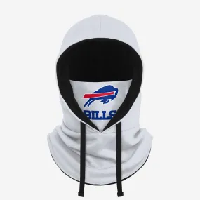 Buffalo Bills White Drawstring Hooded Gaiter