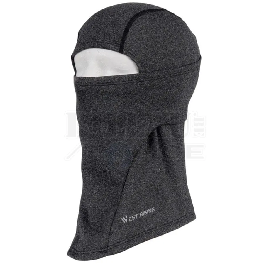 Cagoule 1 Trou Polaire Grise Stretch