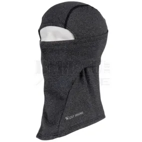 Cagoule 1 Trou Polaire Grise Stretch