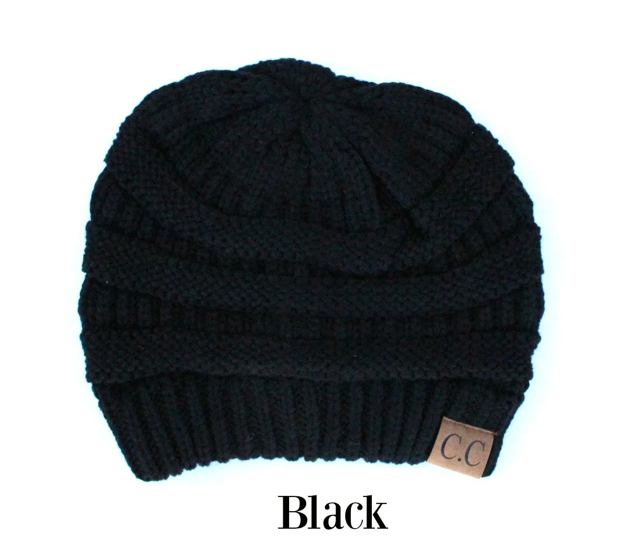 CC Beanie Hat | C.C Knit Beanie