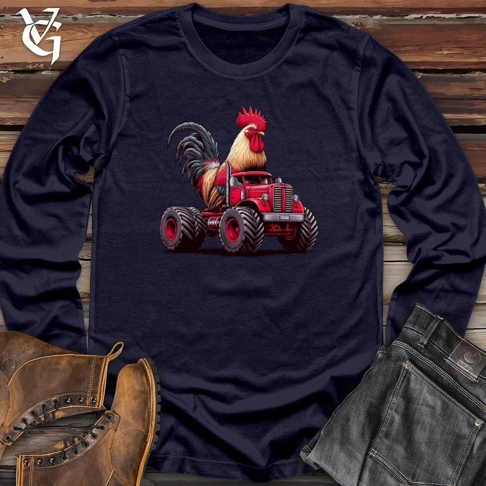 Chicken Monster Truck Long Sleeve
