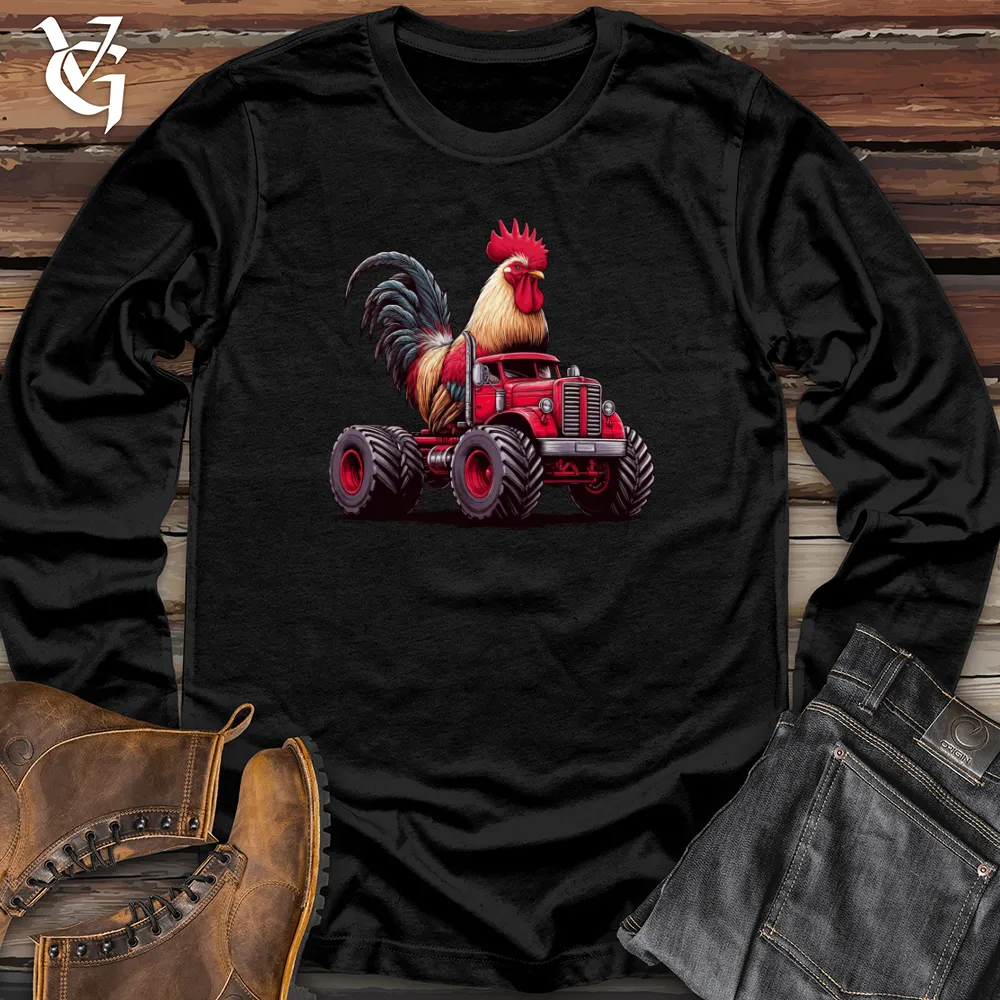Chicken Monster Truck Long Sleeve