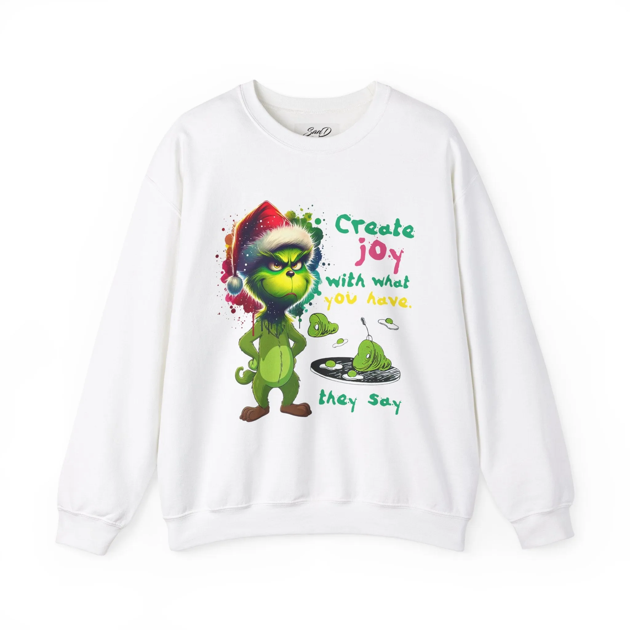 Christmas Ugly Drip Sweatshirt - Anti-Social Design