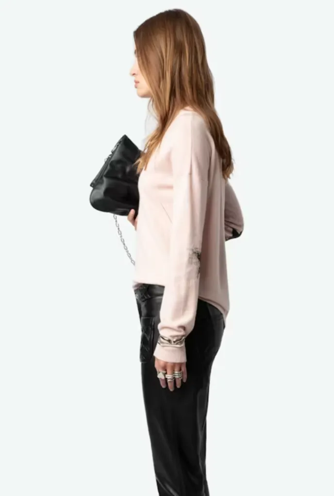 Cici Patch Sweater