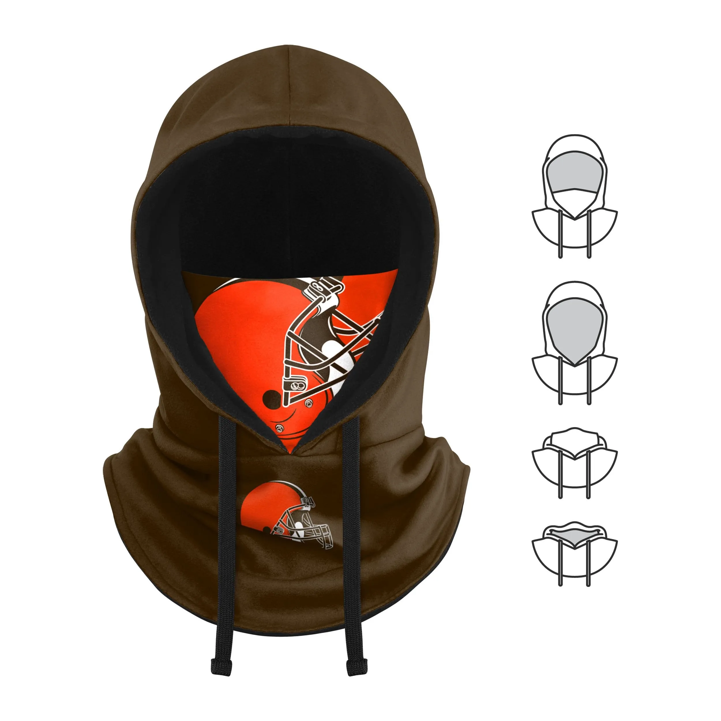 Cleveland Browns NFL Drawstring Hooded Gaiter