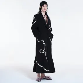 Contour Felt Maxi Coat