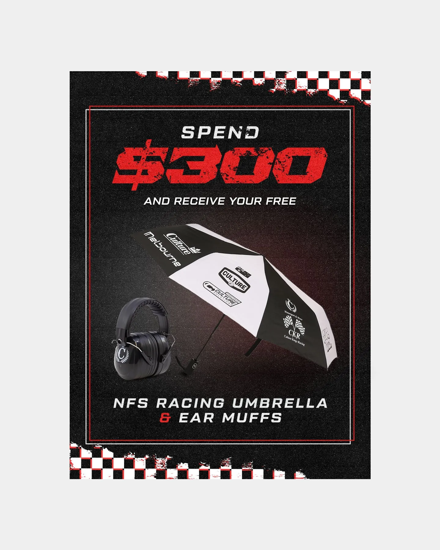 Culture Kings NFS $300 F1 Pack