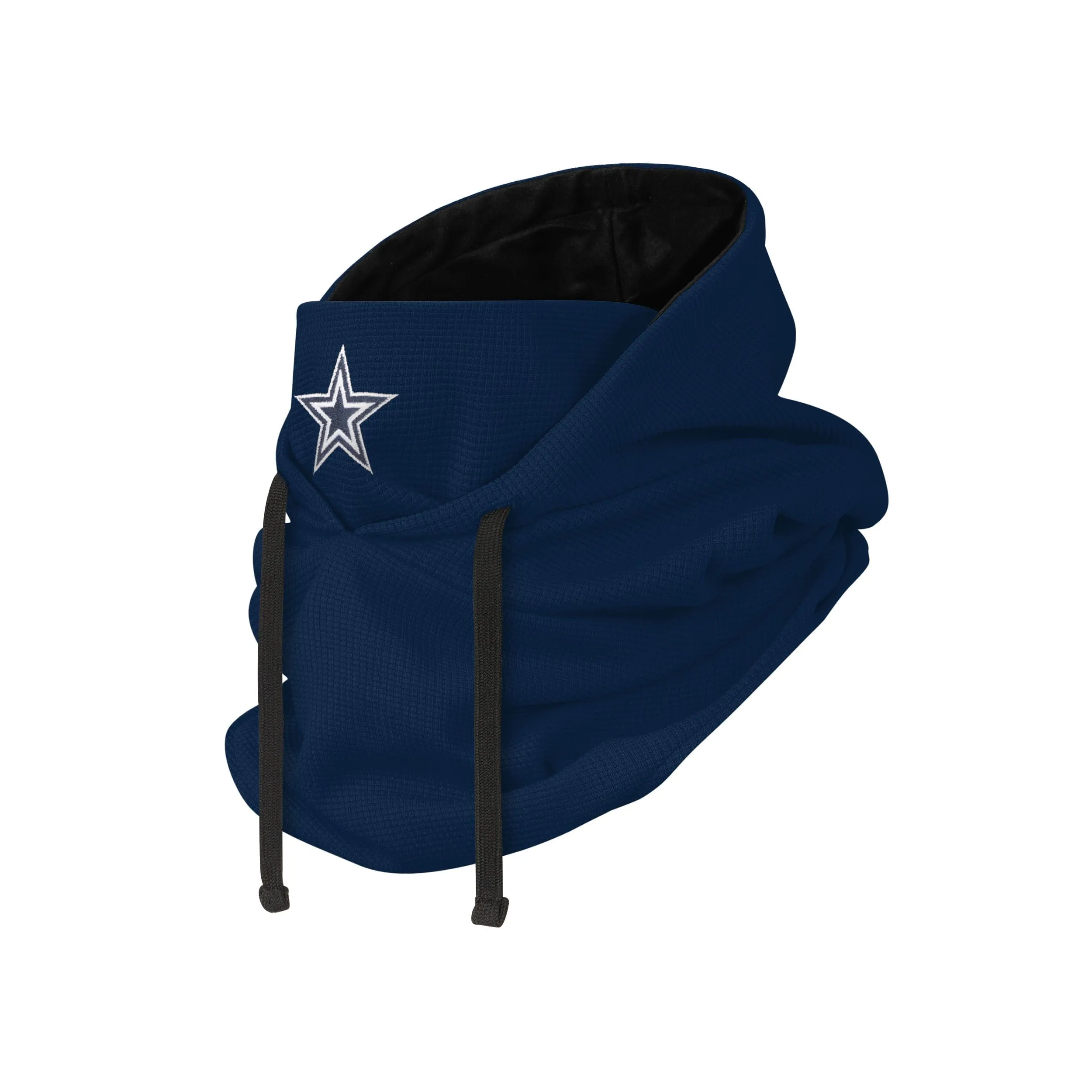 Dallas Cowboys NFL Waffle Drawstring Hooded Gaiter