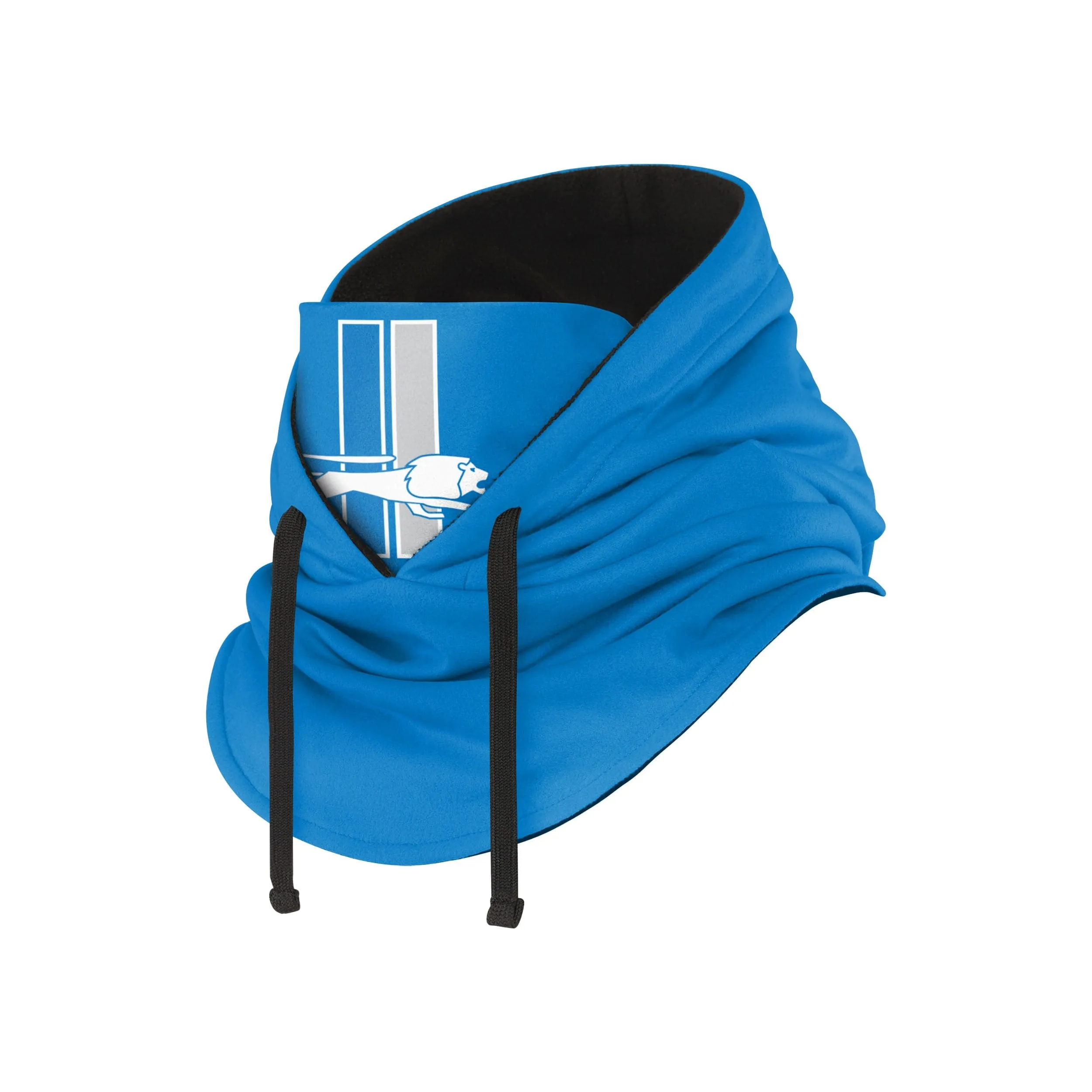 Detroit Lions NFL Retro Drawstring Hooded Gaiter