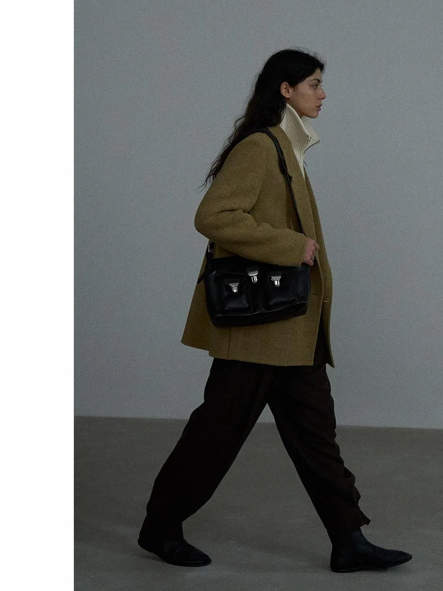 Double-Sided Wool Coat