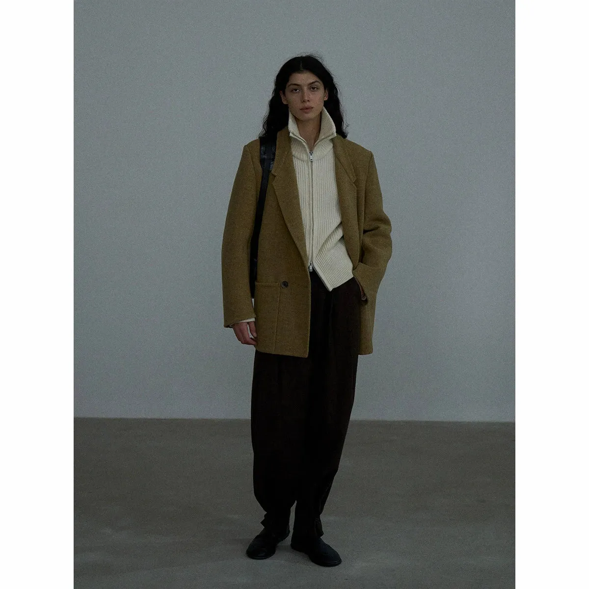 Double-Sided Wool Coat