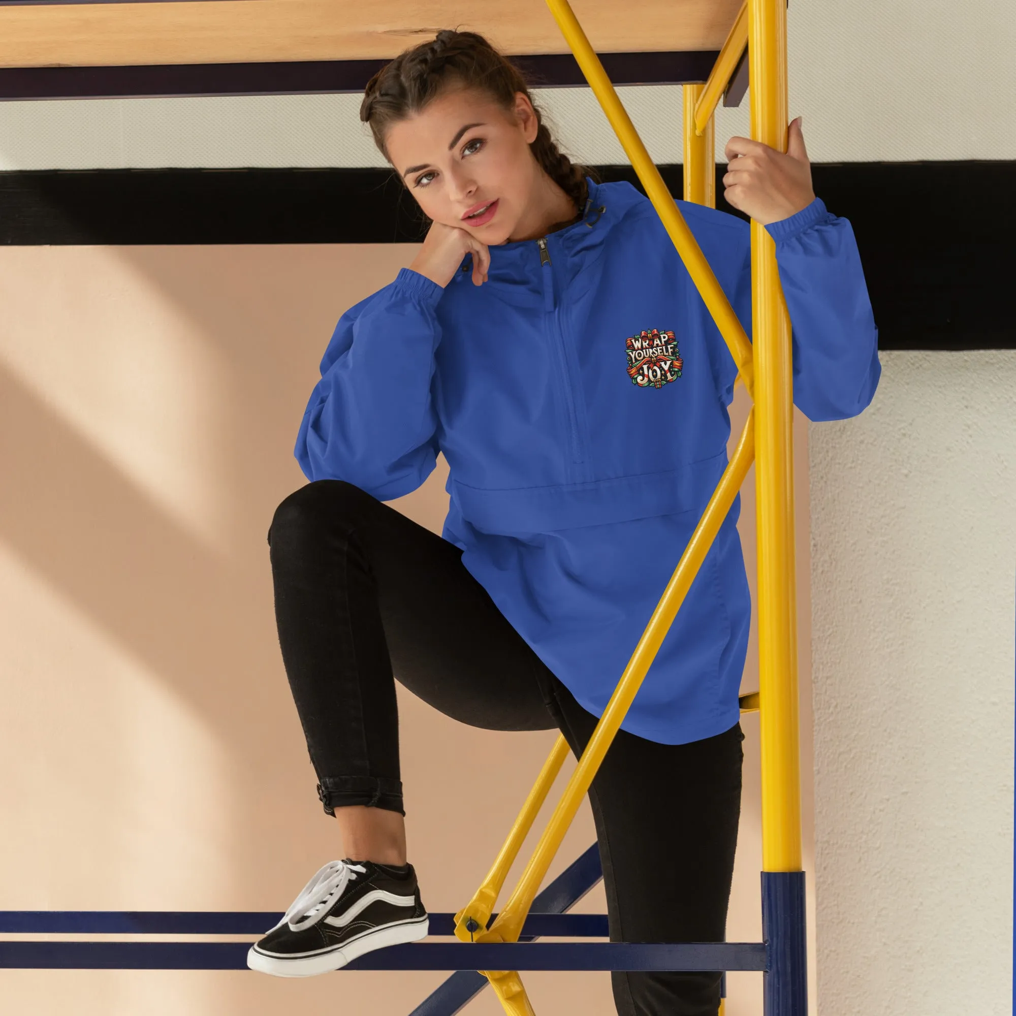 Embroidered Champion Amazing Packable Unisex Jacket