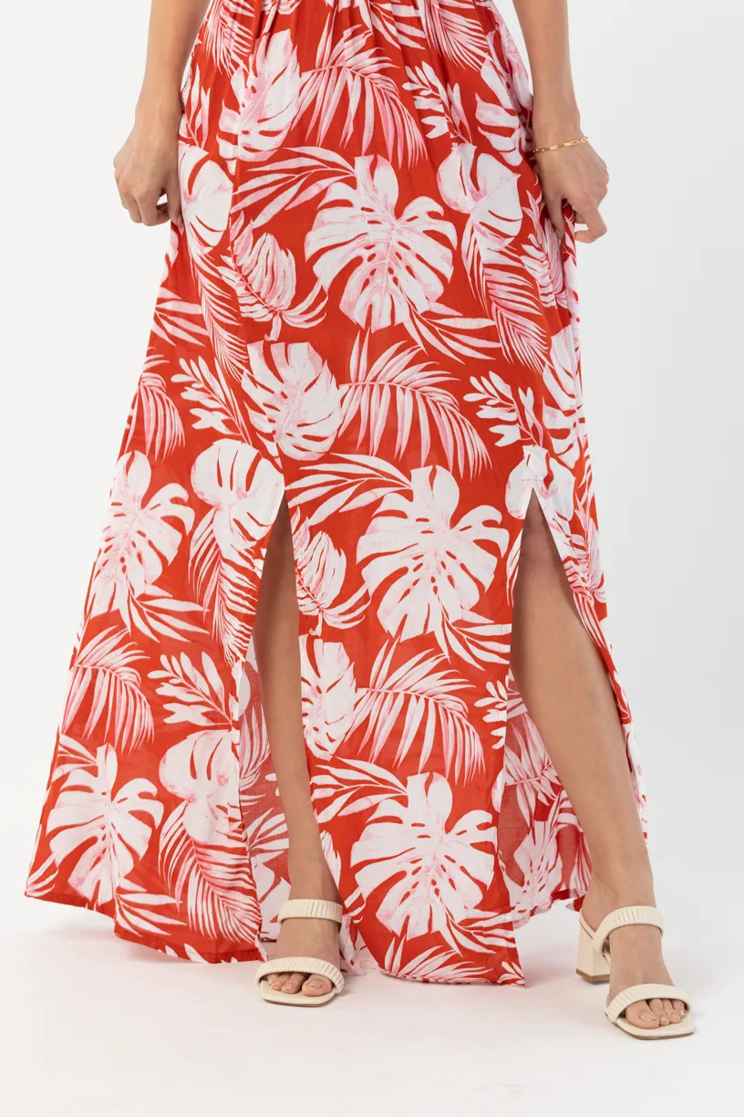 Emilia Monsterra Maxi Dress