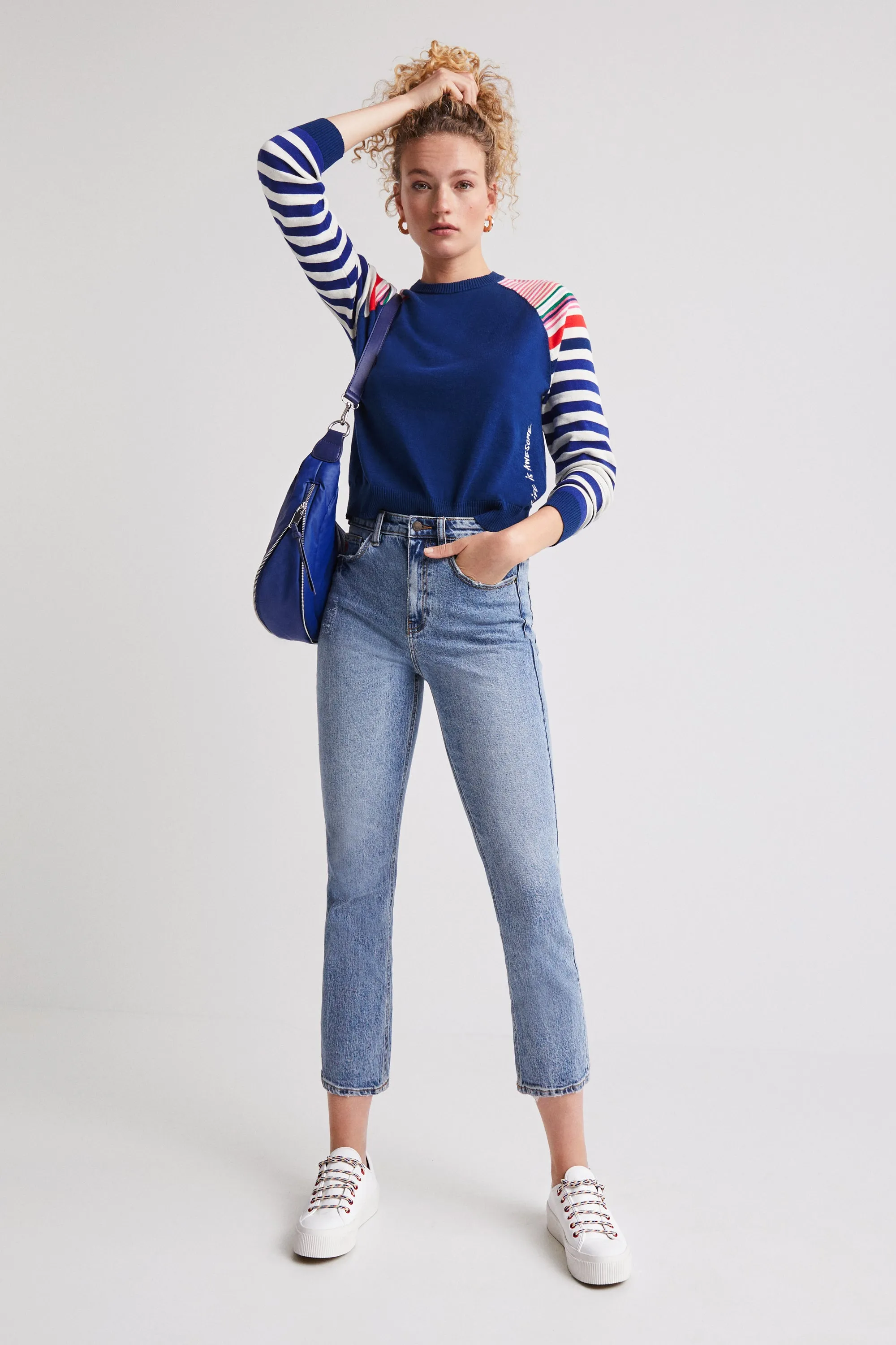 Epshody Front Jumper SS22 Desigual Style 22SWJF63 New Season