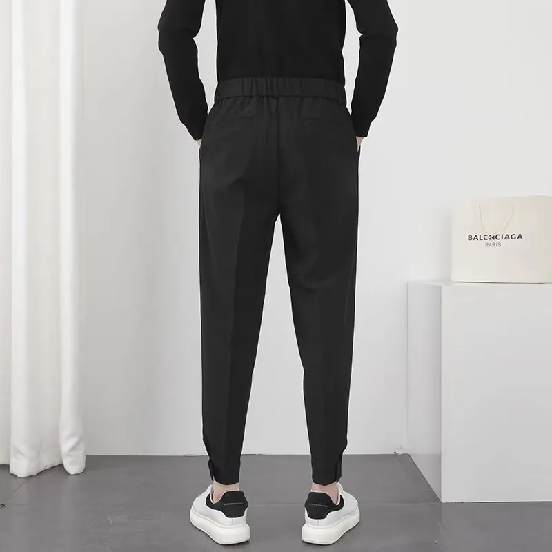 Fashion Korean Style Pleated Pants