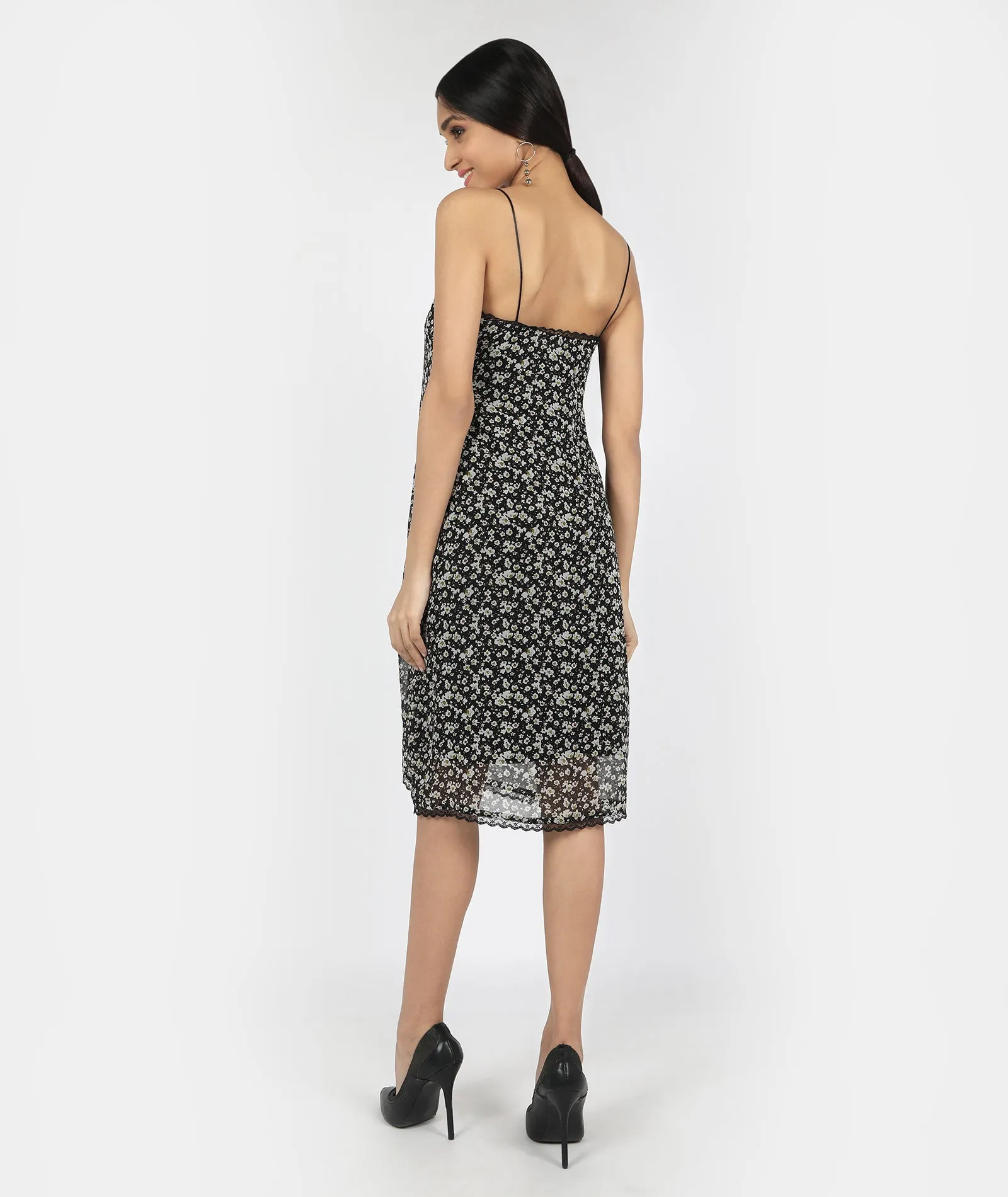 Floral Lace Slip Dress