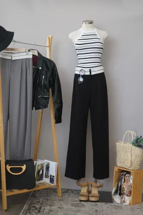 FOLDOVER WAISTBAND PANTS