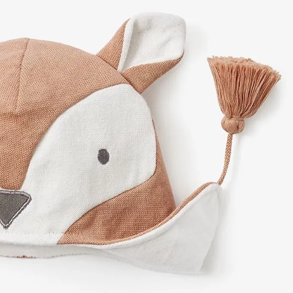Fox Aviator Knit Baby Hat- 0-12M