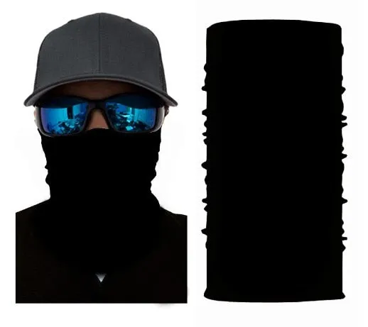 Full Face Balaclava with Neck Warmer for Winter/Spring Cycling - Camouflage/Plain