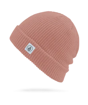 Full Stone Beanie in Mauve Rose