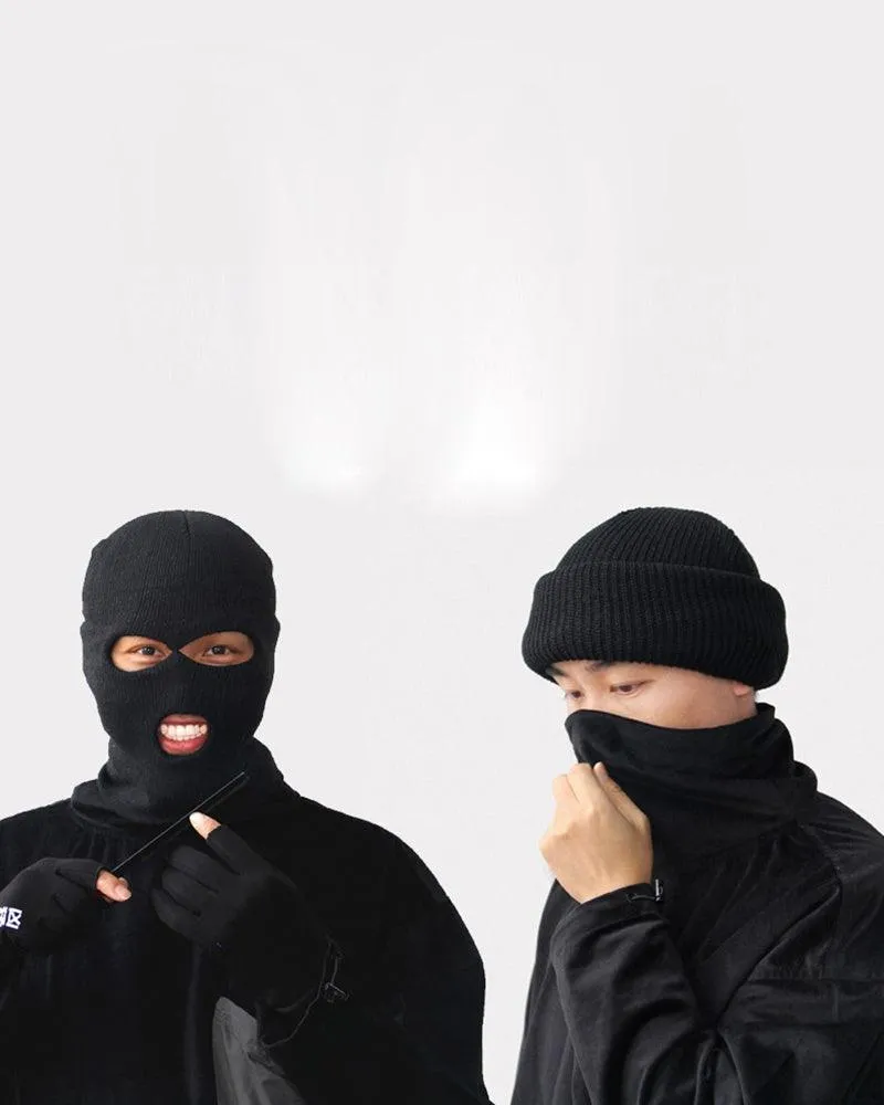 Funny Knitted Full Face Cover Balaclava Mask