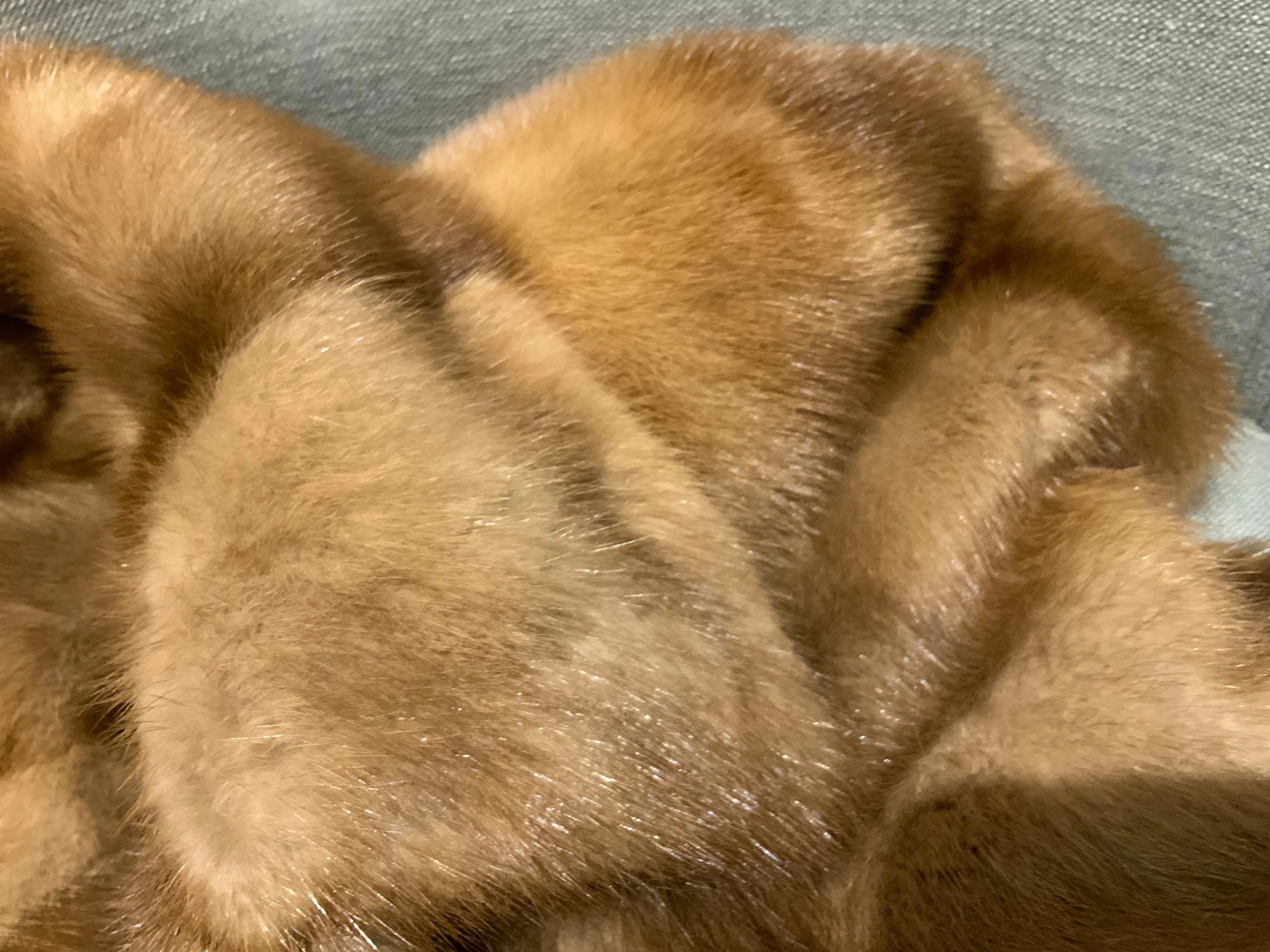 FUR FAVORI RUSSIA MINK LONG FUR COAT Size XS BEST QUALITY ladies