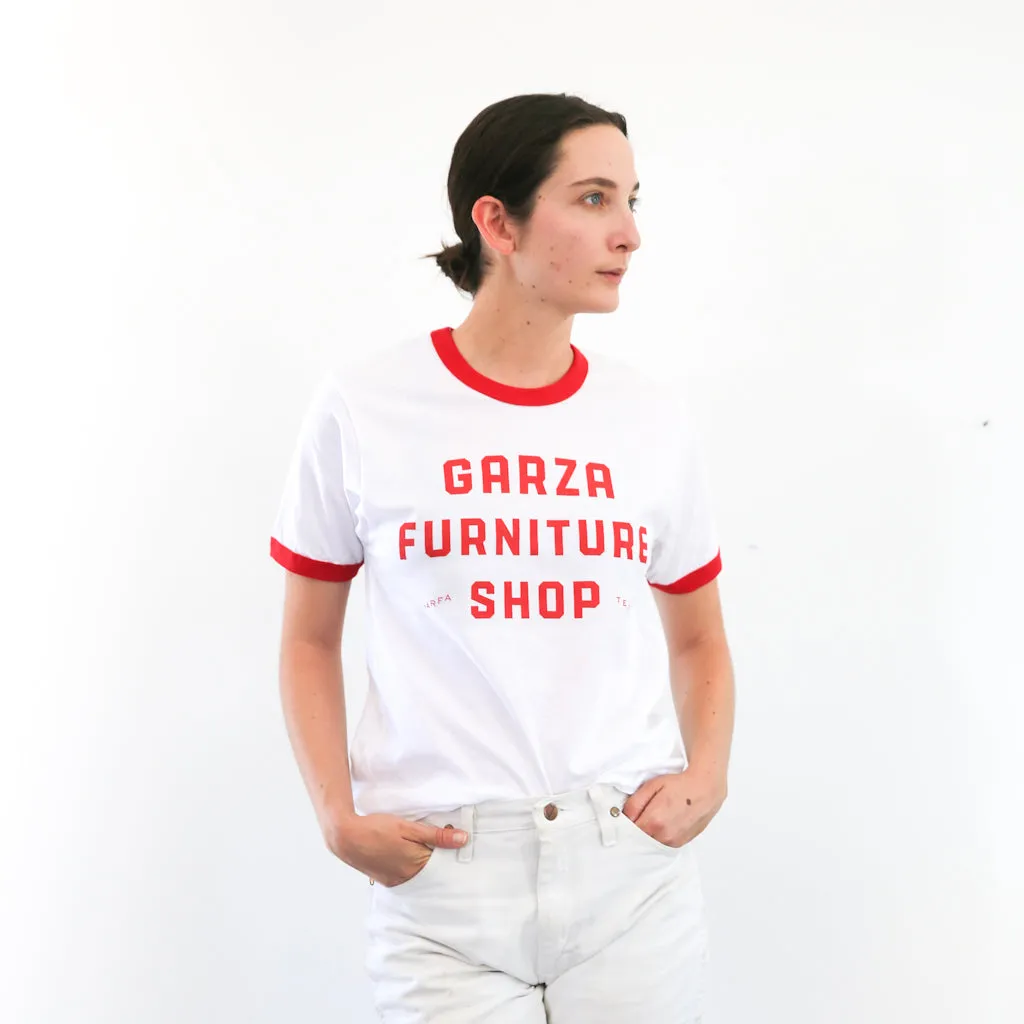 Garza Furniture Shop - Unisex Cotton Ringer Tee